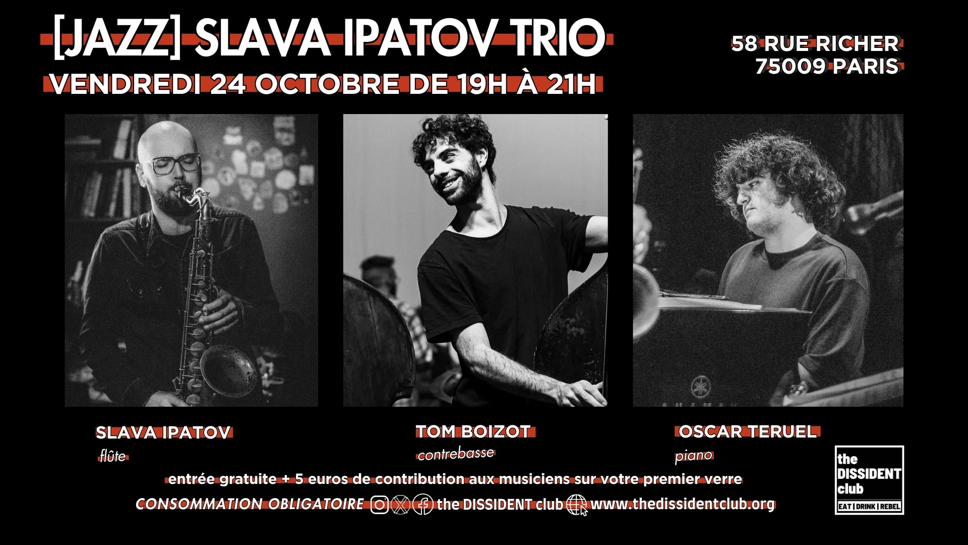 [Jazz] Slava Ipatov Trio