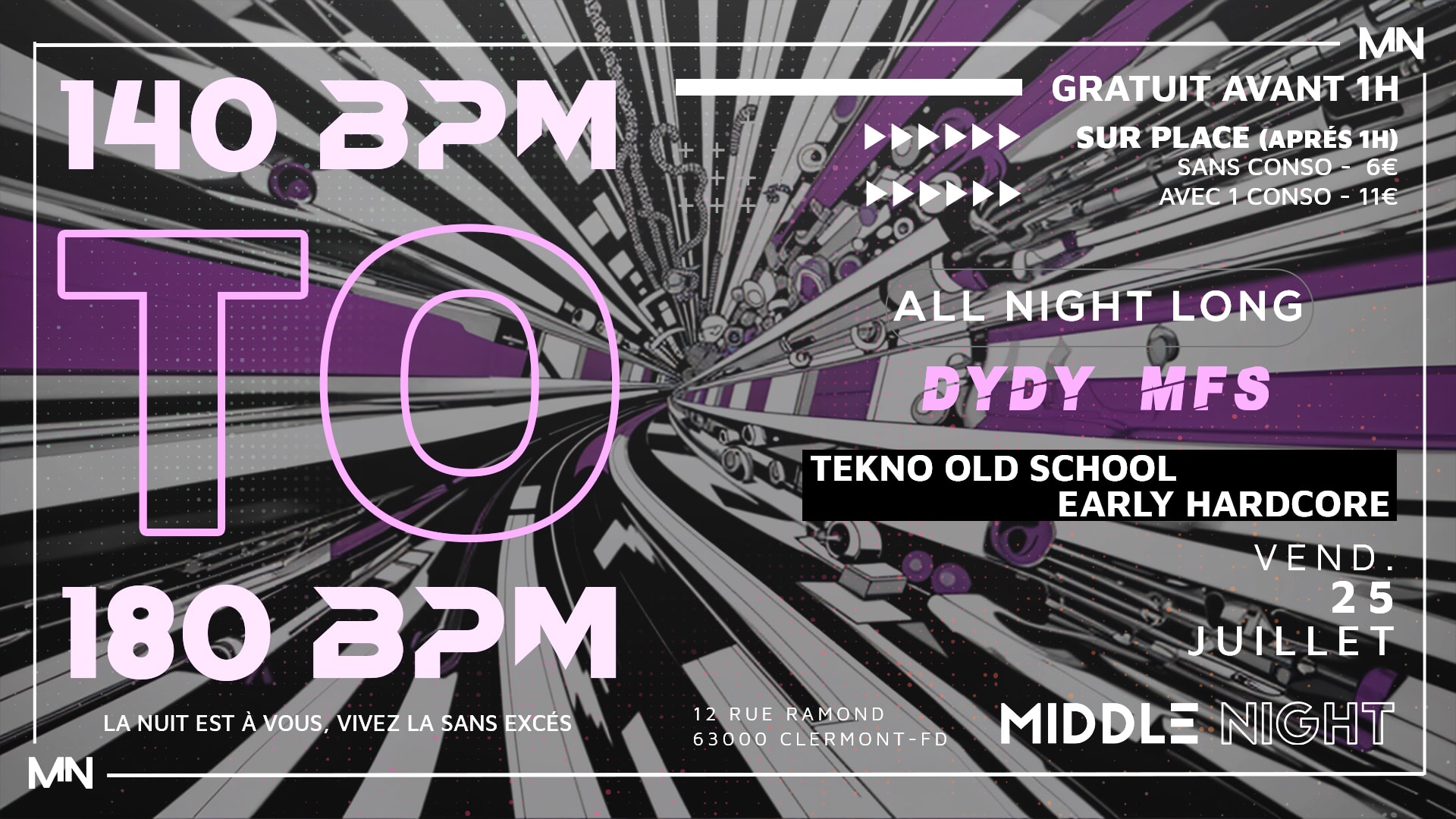 Dydy Mfs - 140 To 180 Bpm