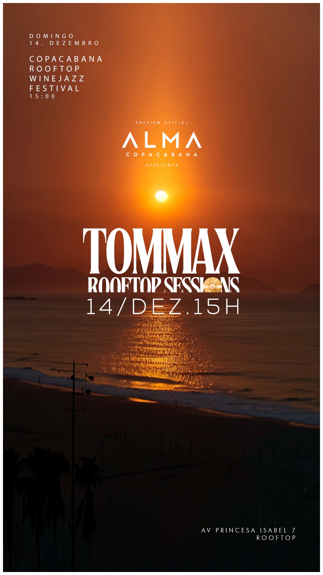 Tommax Rooftop Sessions | 14.Dez | Coparooftop Winejazz Fest