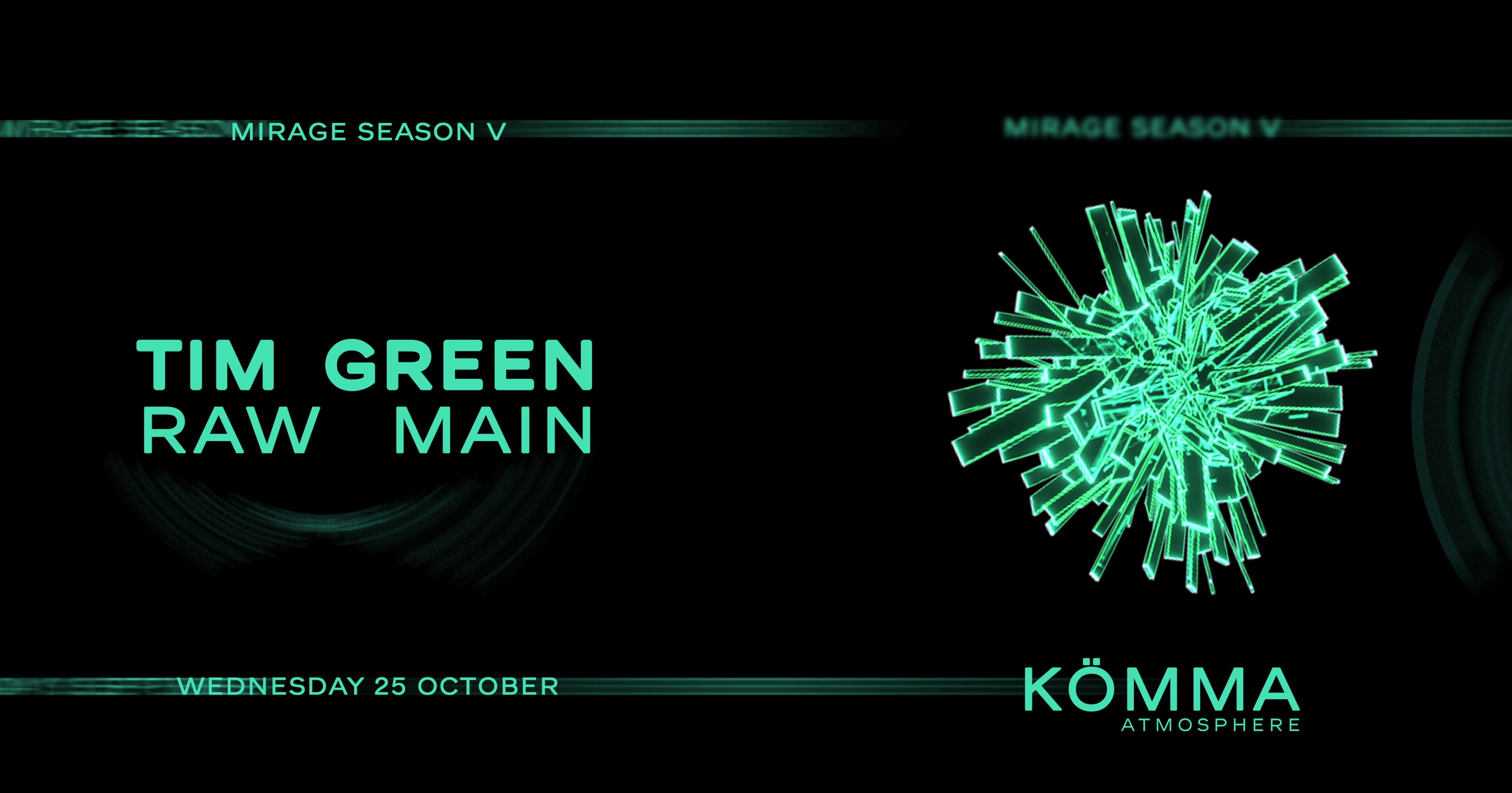 Kömma : Tim Green, Raw Main