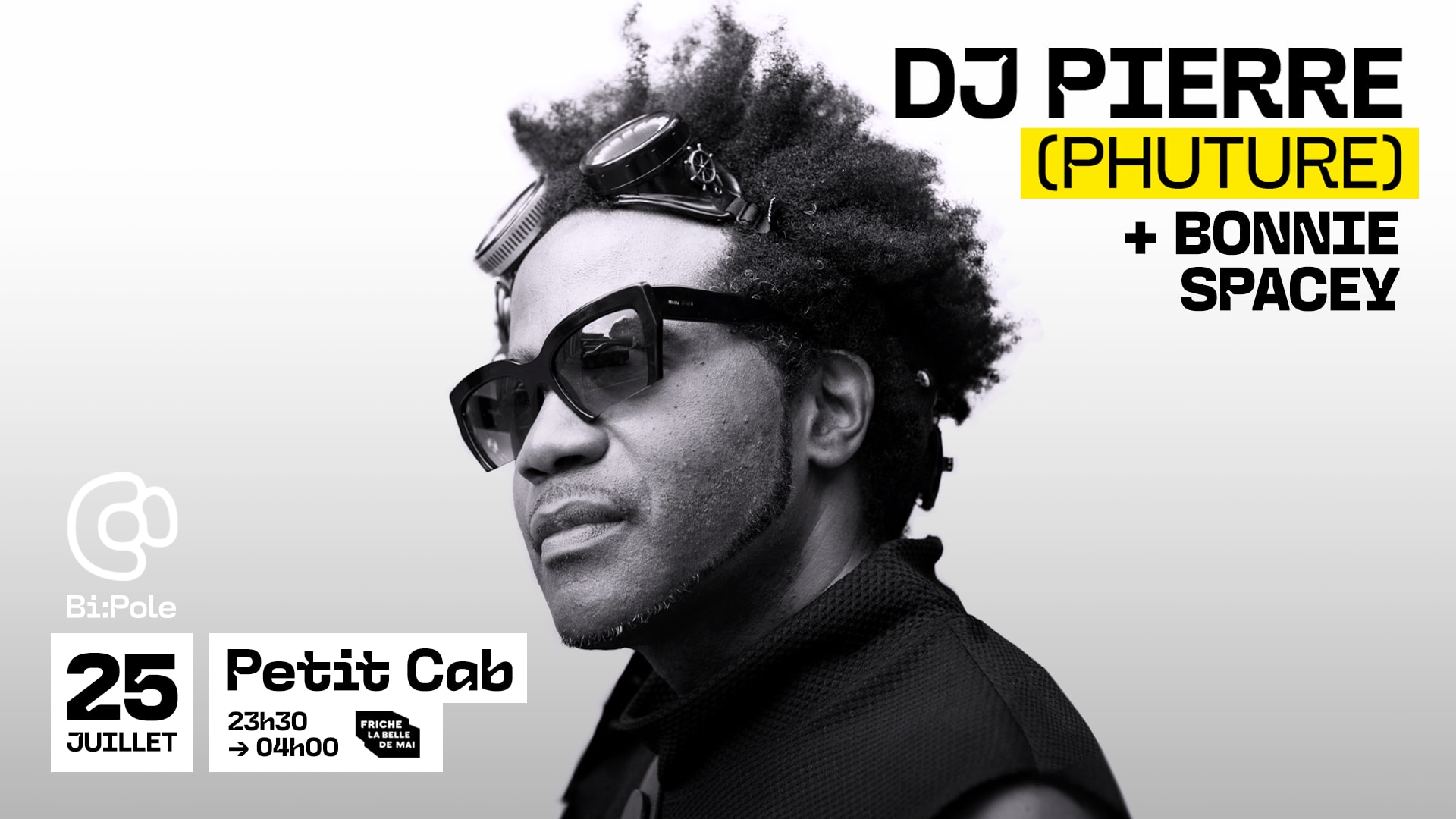 Dj Pierre (Phuture) + Bonnie Spacey @ Petit Cab