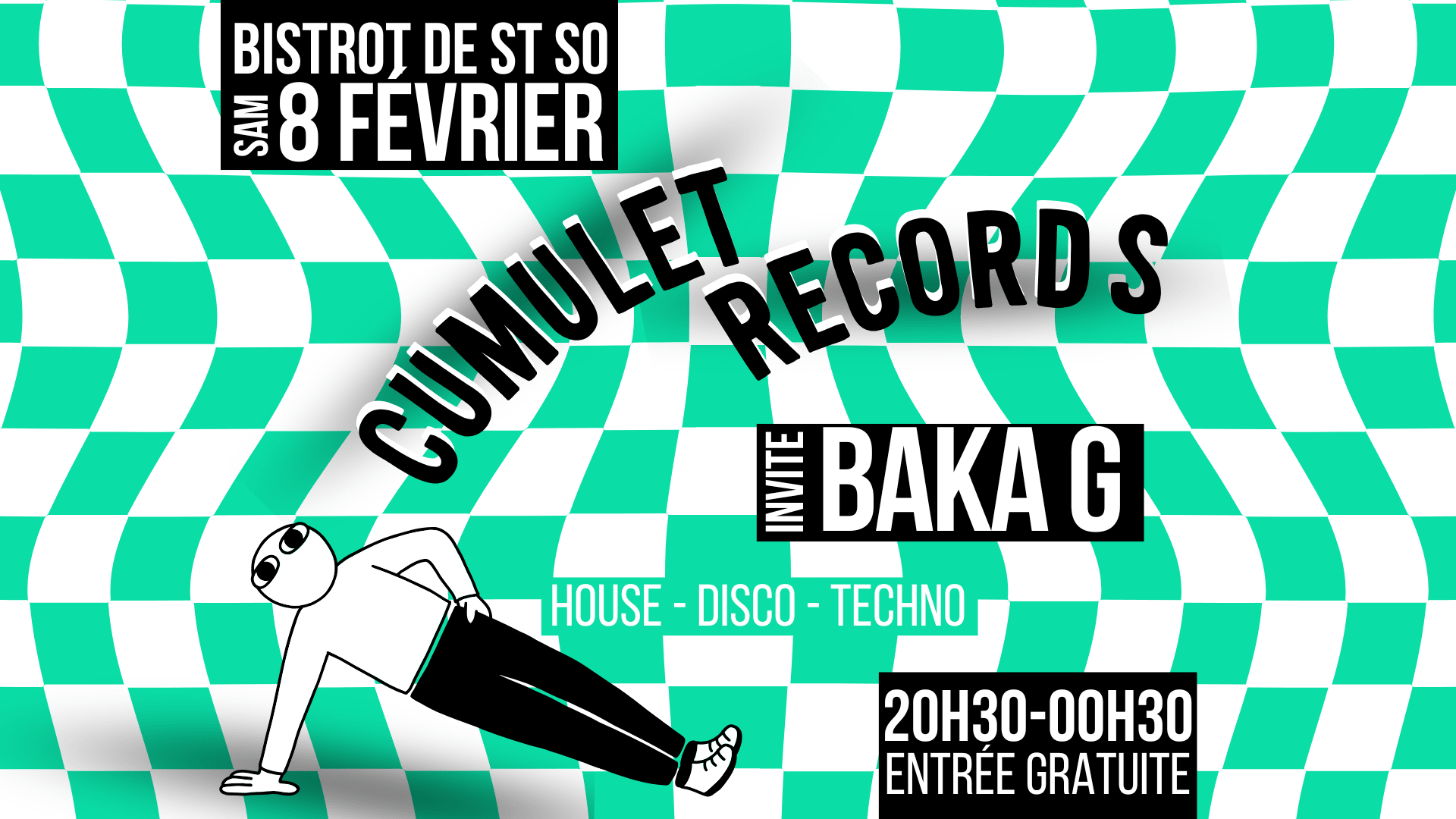 Cumulet Records Invite Baka G