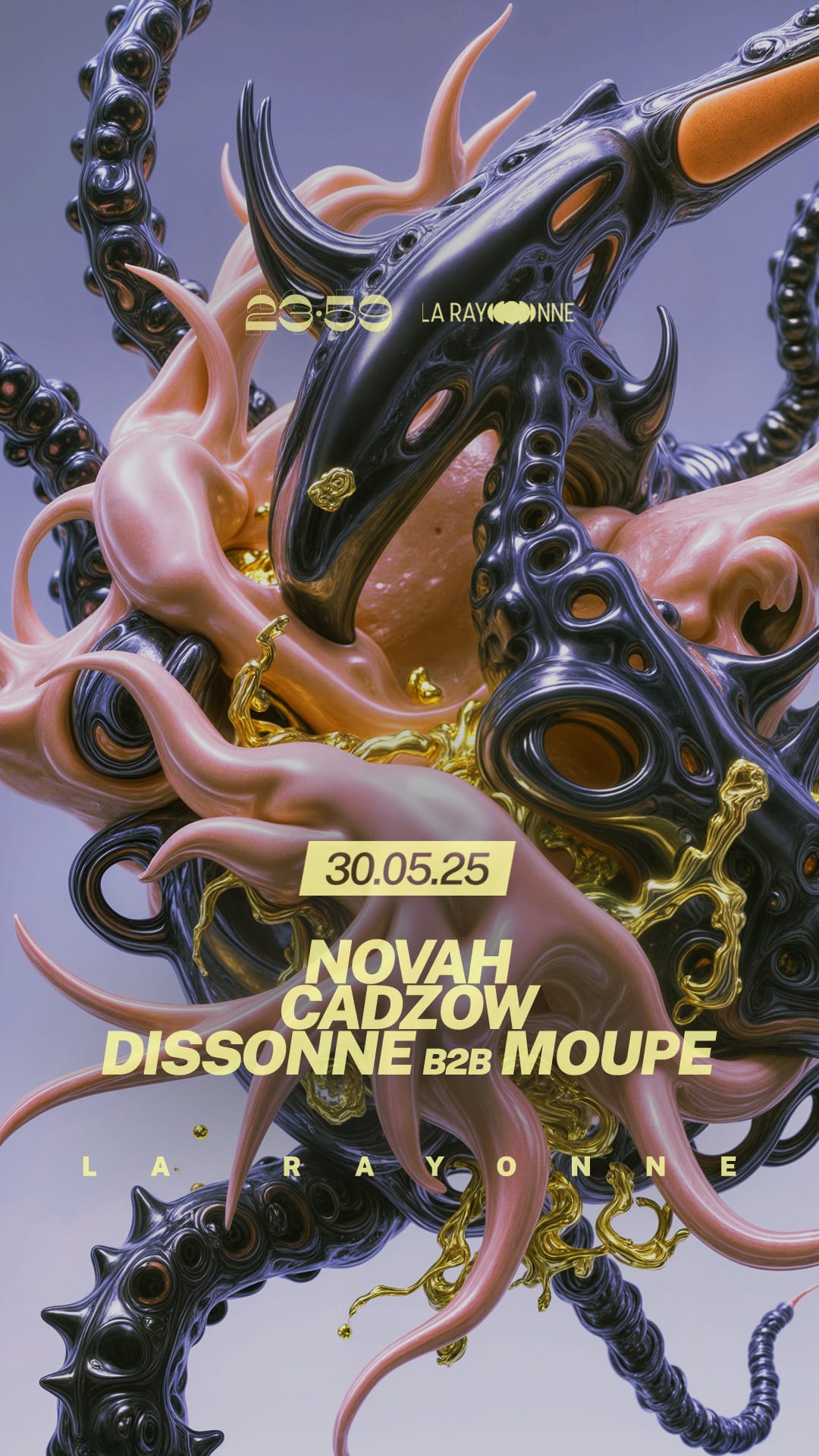 23:59 : Cadzow, Novah, Dissonne B2b Moupe
