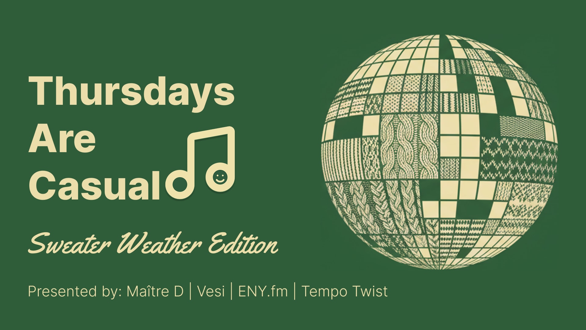 Thursdays Are Casual @ Virgo -  Sweater Weather Edition