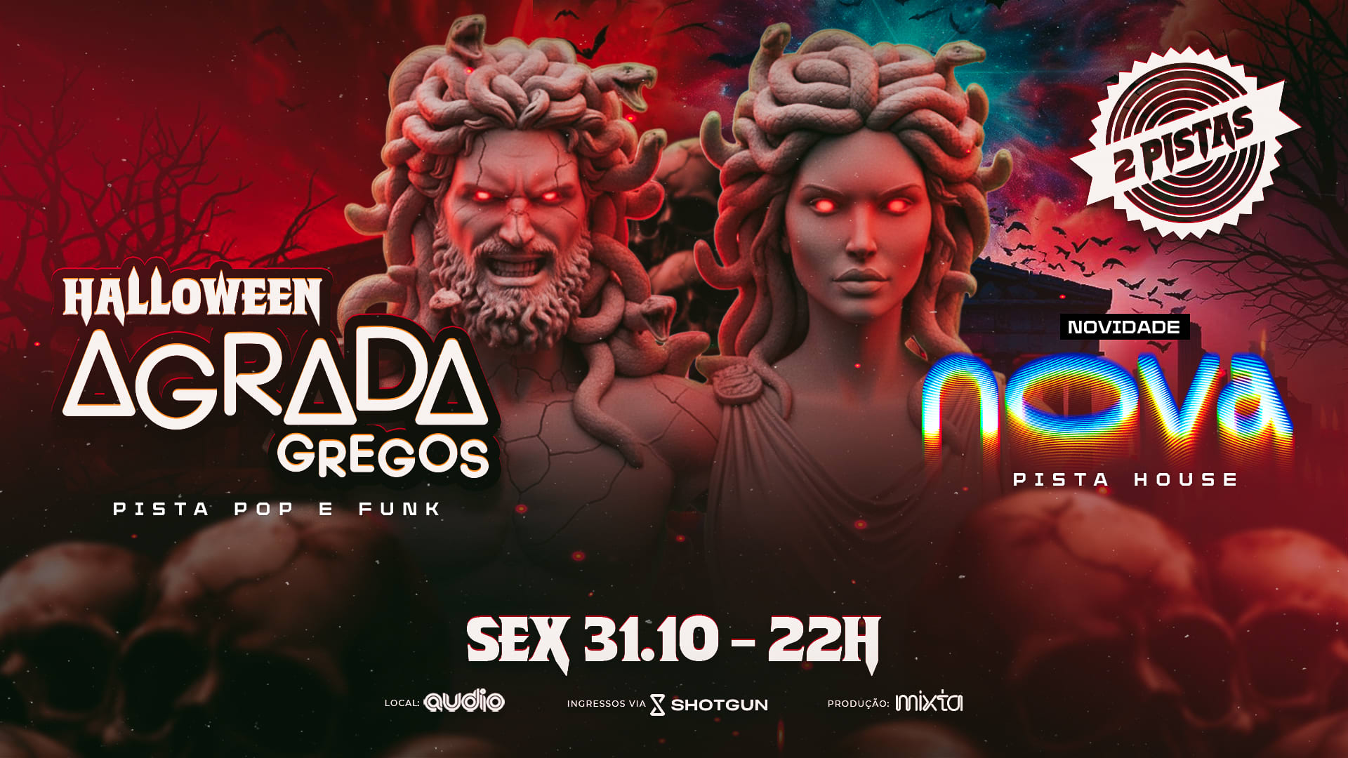 Agrada Gregos Halloween 2025