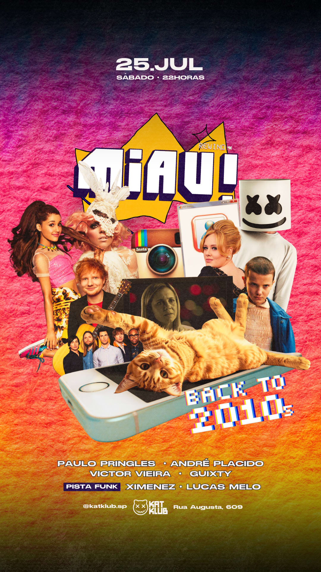 Festa Miau! Back To 2010s
