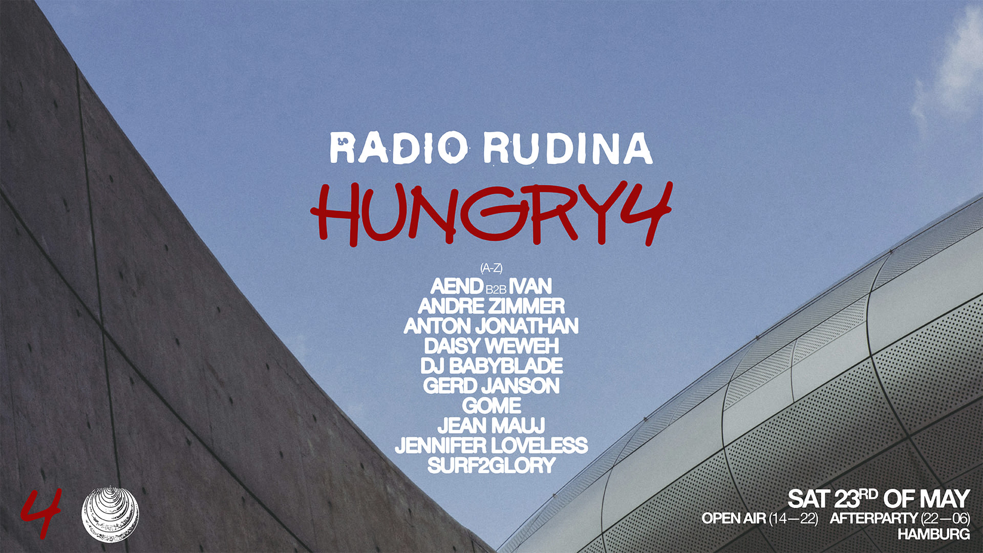 Hungry4 X Radio Rudina Ps. Gerd Janson, Jennifer Loveless &.