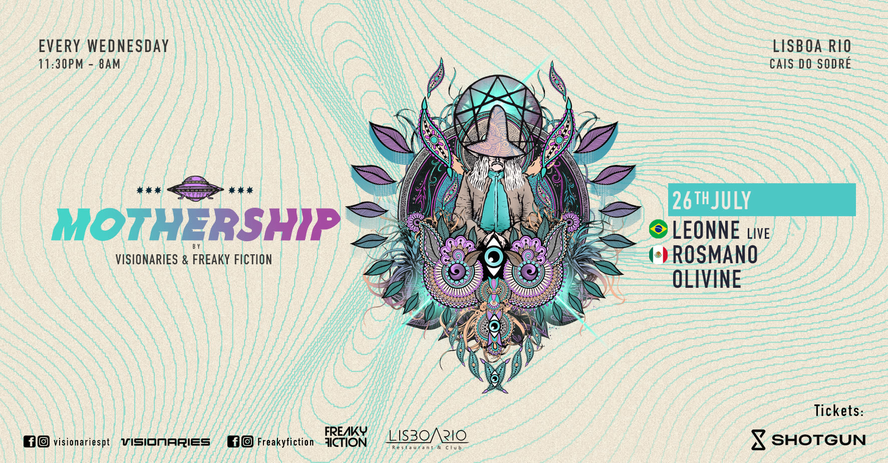 Mothership By Visionaries & Freaky Fiction - 26th July