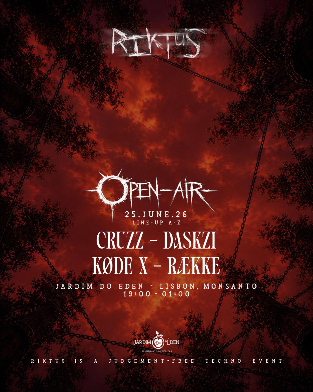 (Cancelled) Riktus Open-Air Monsanto #4 W/ Række, Køde X