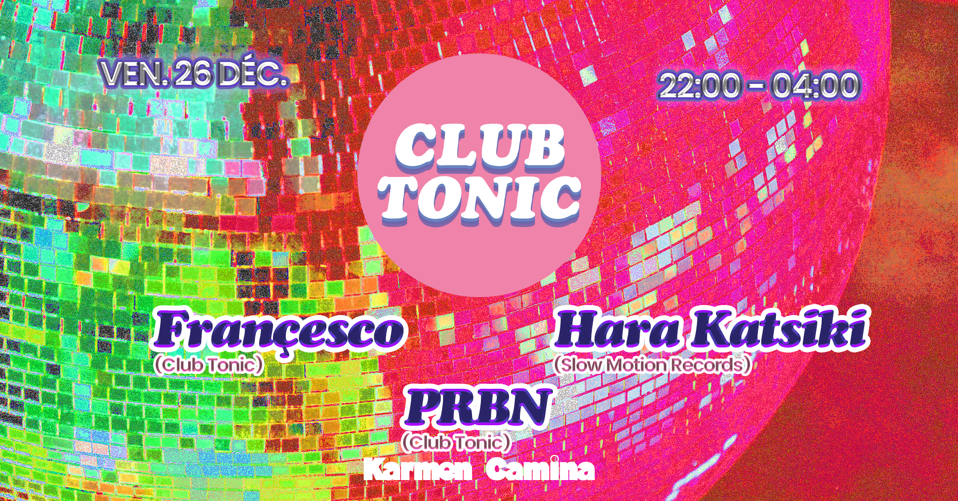 Club Tonic [Françesco, Hara Katsiki, Prbn]