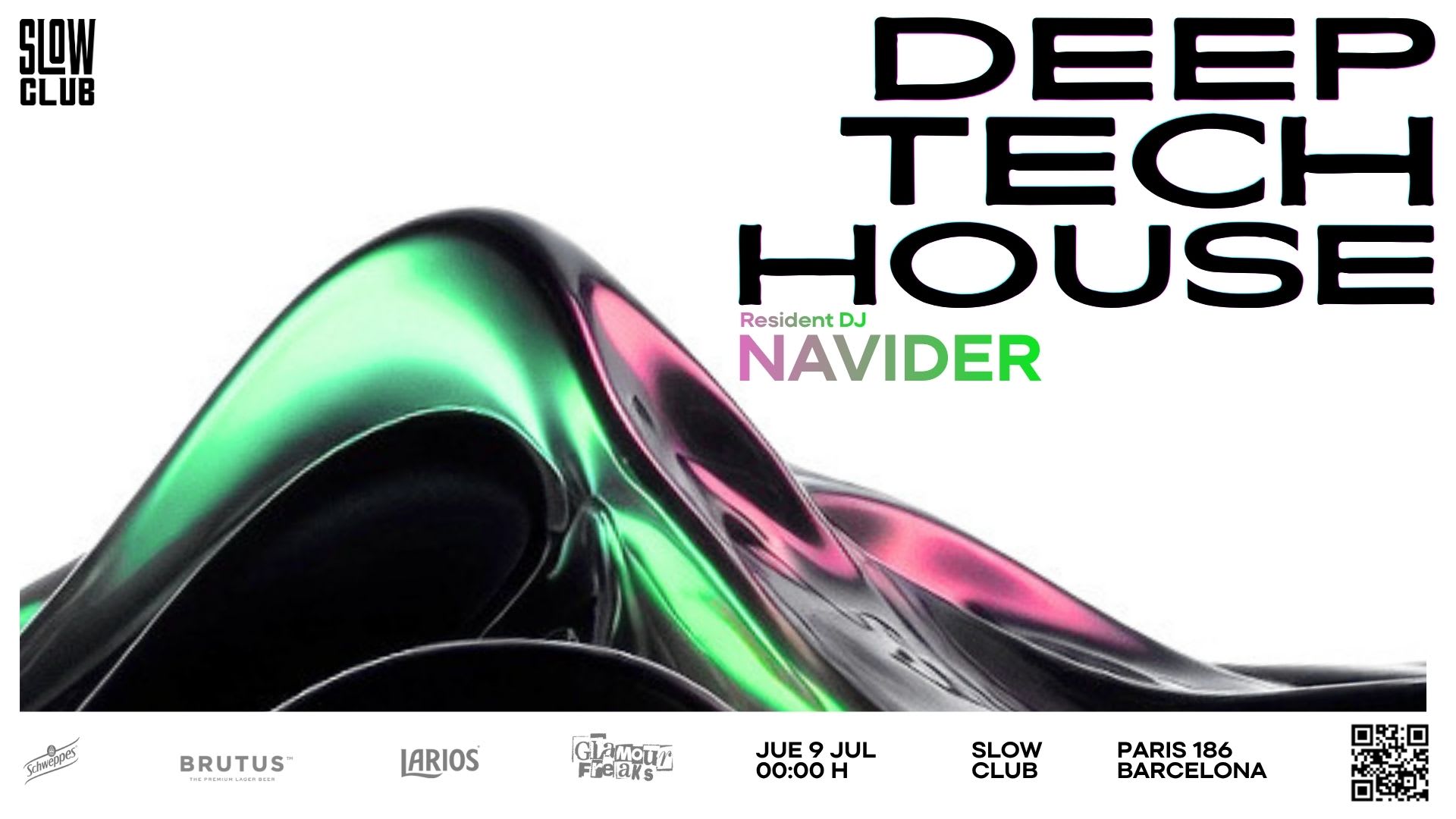 Deep, Tech, House By Navider | [Drink Included]