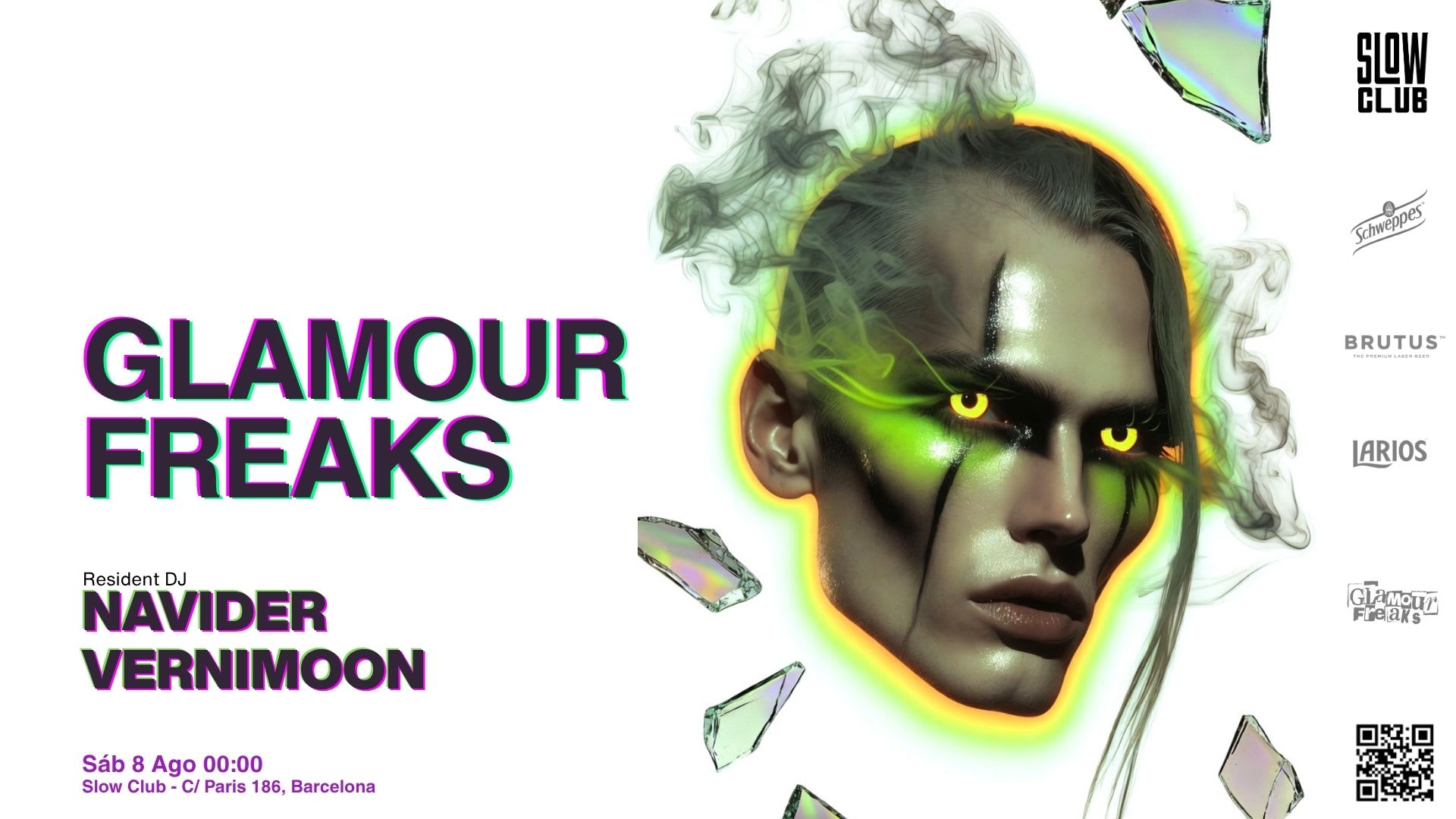 Glamour Freaks: Navider + Vernimoon | [Drink Included]