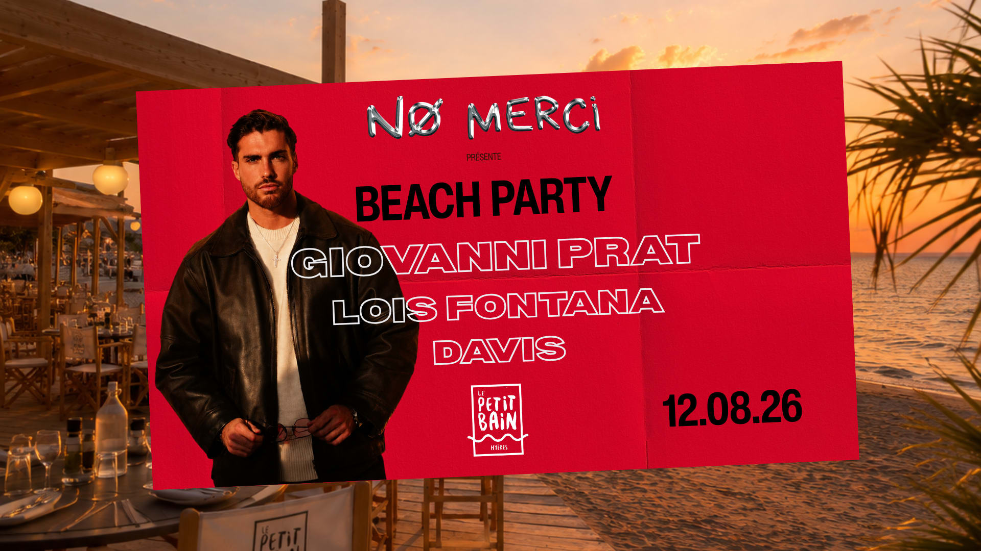 No Merci Beach Party