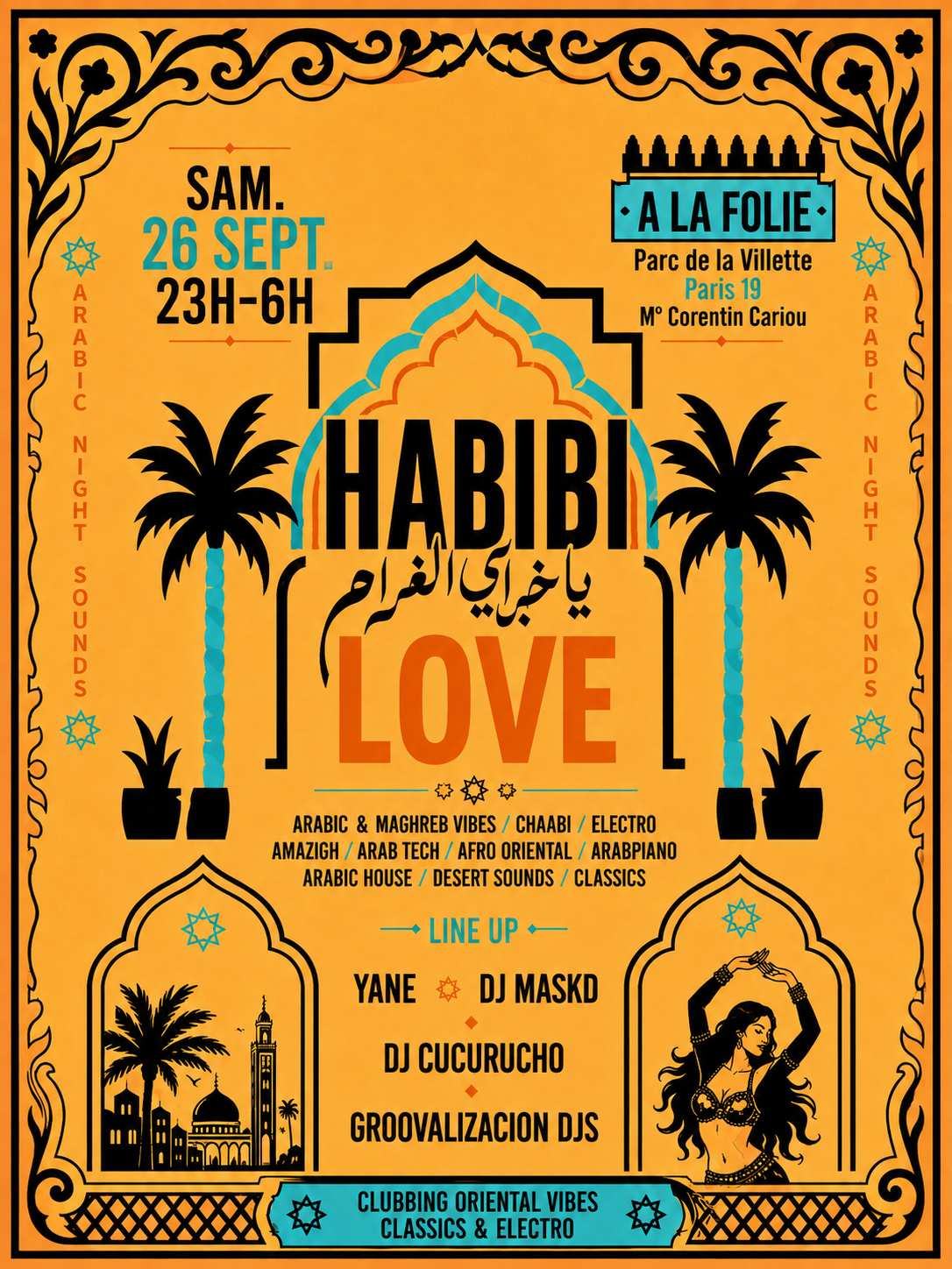 Habibi Love - Arabic Night Sounds I 26.09.26 I A La Folie