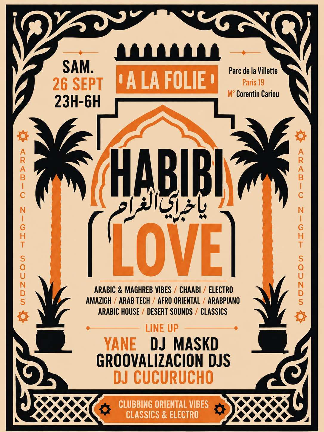 Habibi Love - Arabic Night Sounds I 26.09.26 I A La Folie