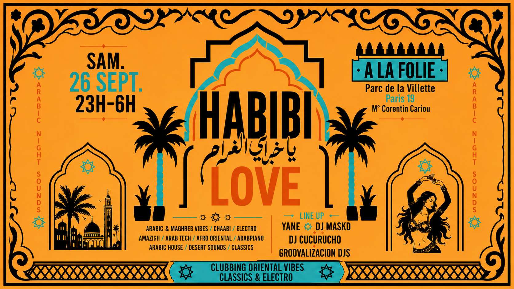 Habibi Love - Arabic Night Sounds I 26.09.26 I A La Folie
