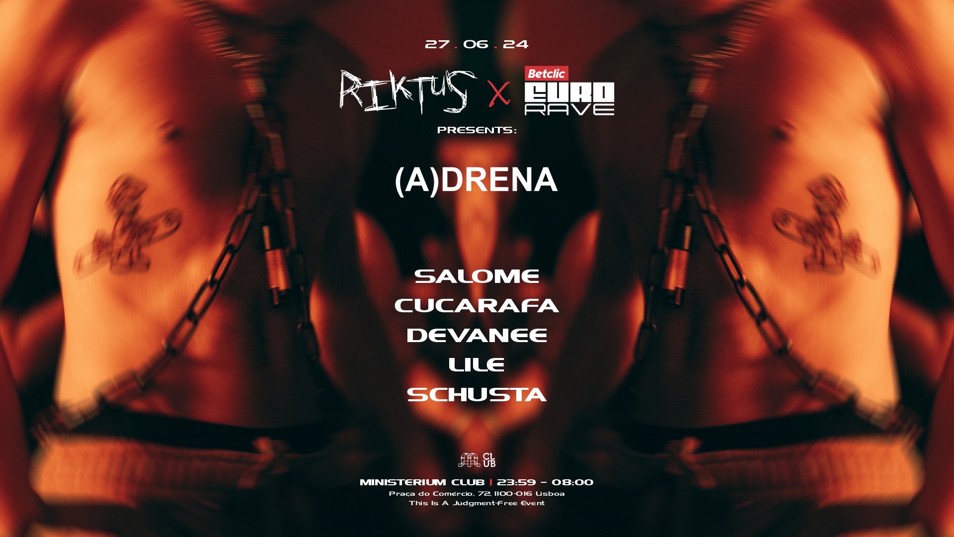 Riktus X Betclic Euro Rave Presents: Adrena With Salome