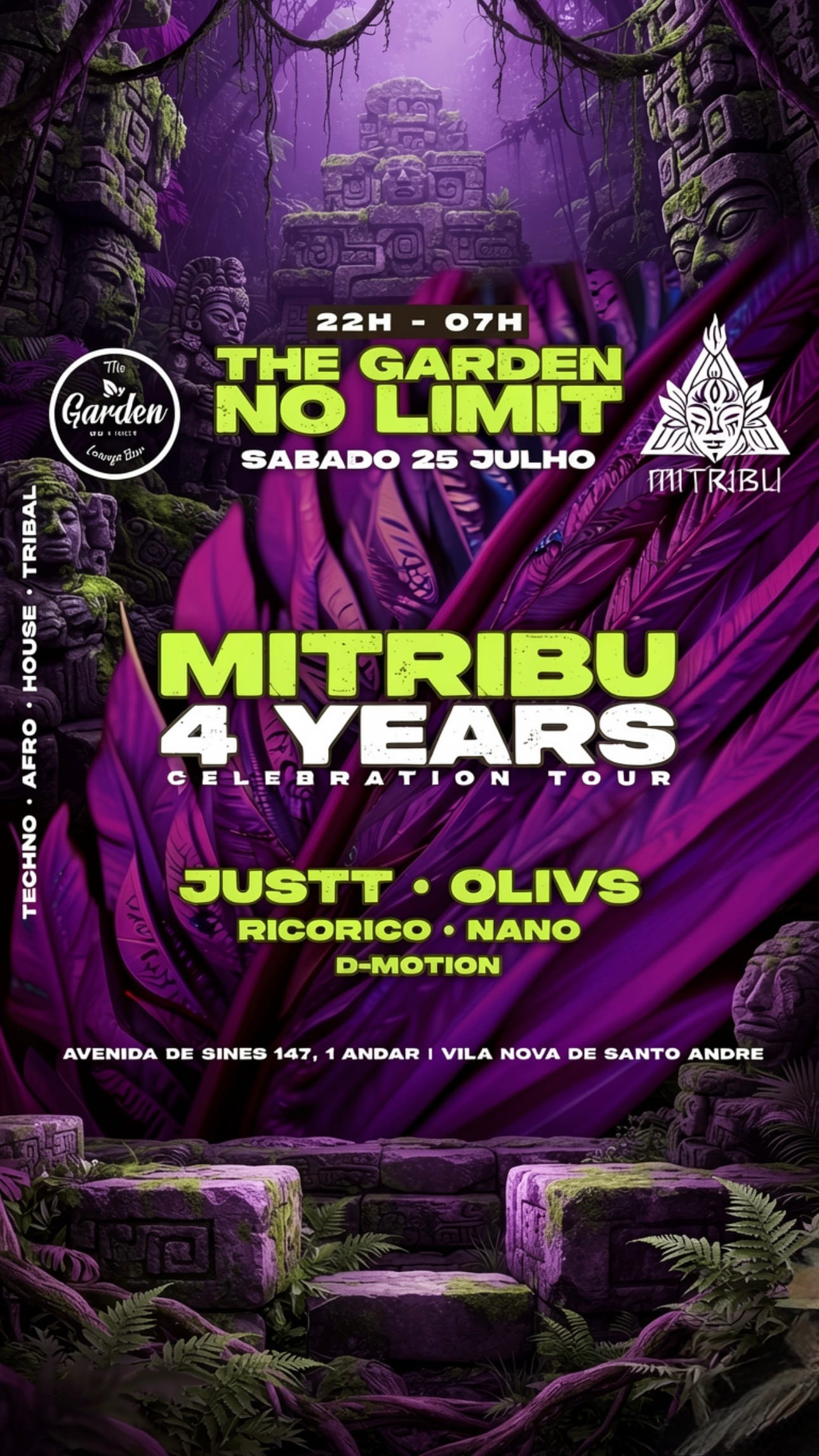Mitribu 4 Aniversário @ The Garden (Santo André)