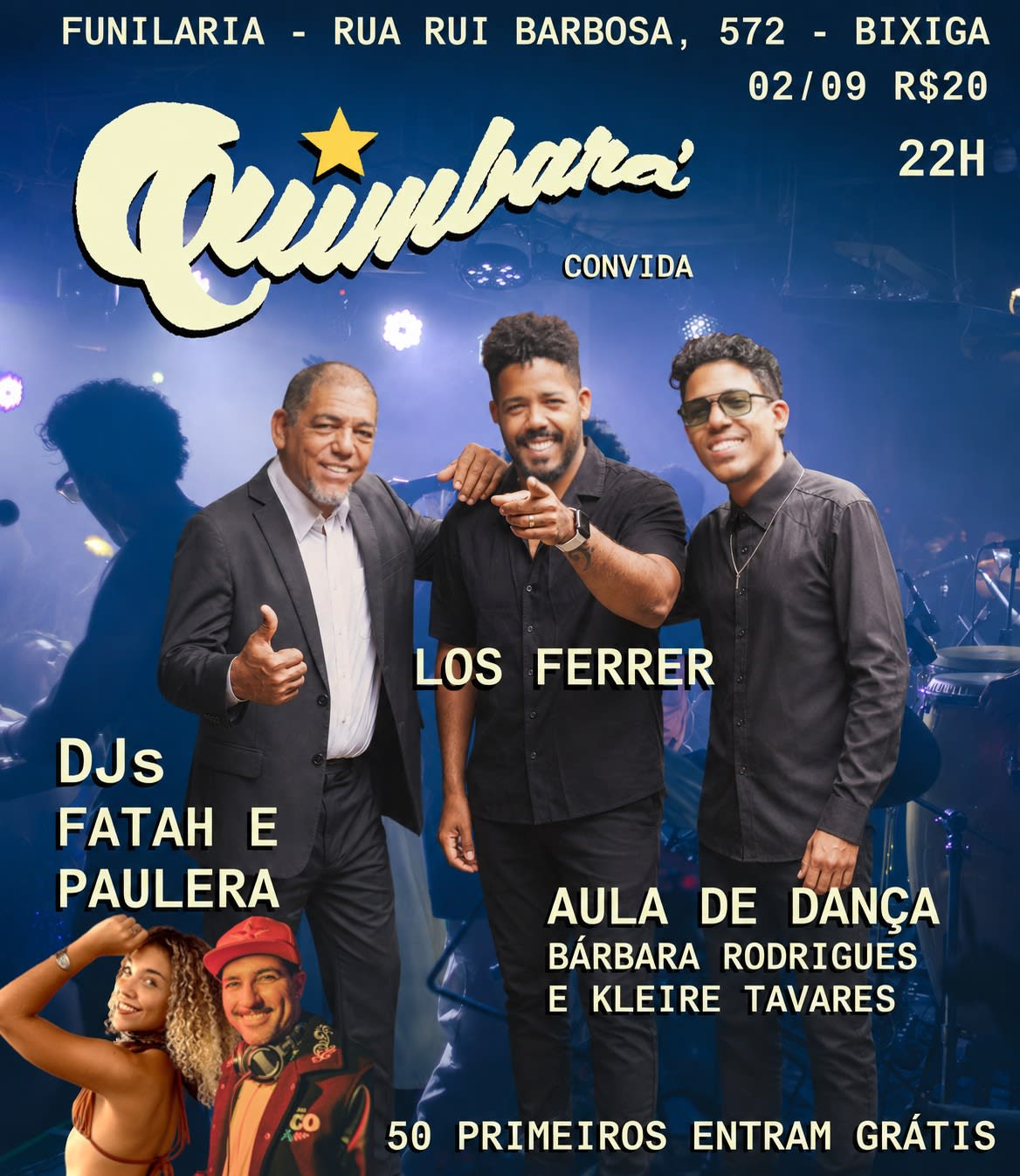 Quarta Latina Com Banda Quimbará Na Funilaria - 02/09