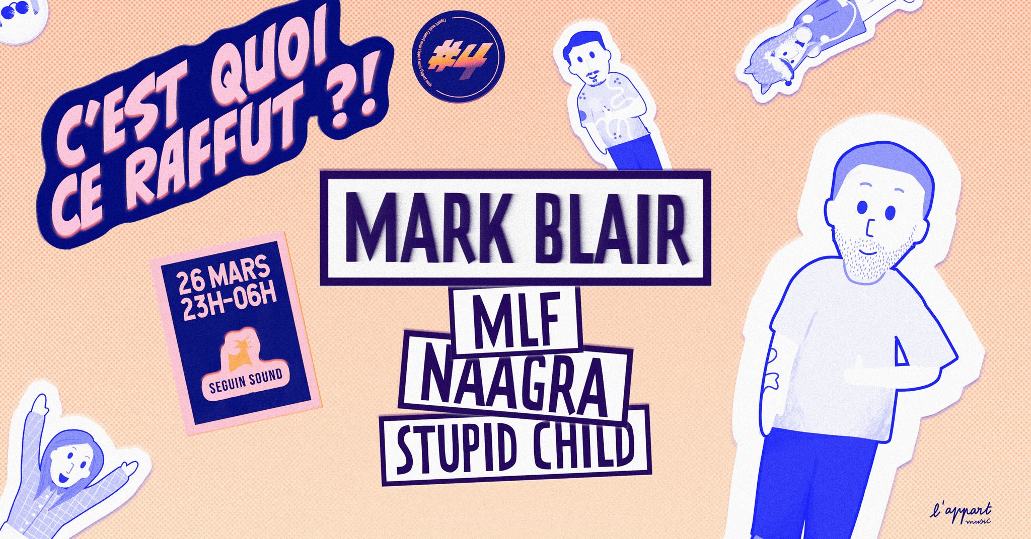 C'est Quoi Ce Raffut ?! #4 ‎• Mark Blair