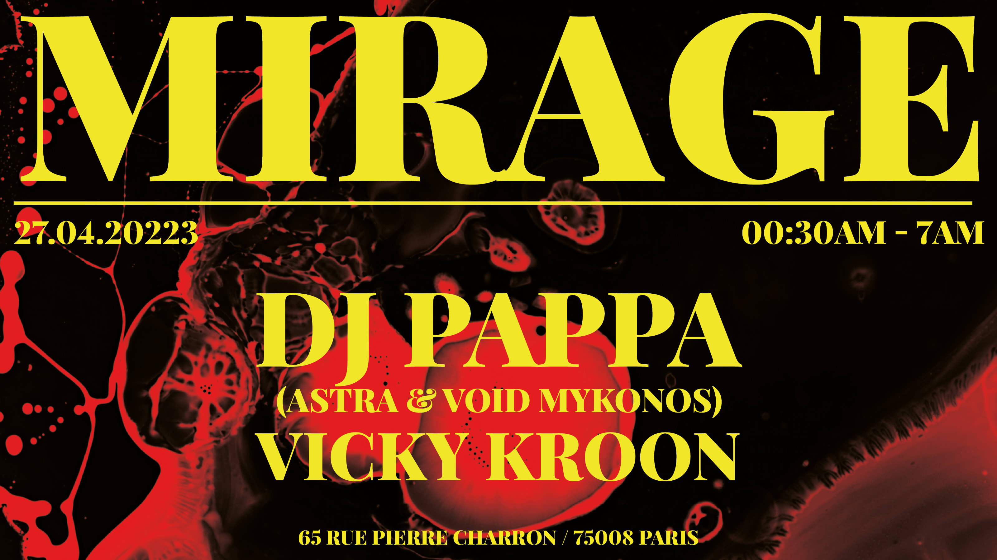 Mirage W/ Dj Pappa (Astra & Void Mykonos), Vicky Kroon