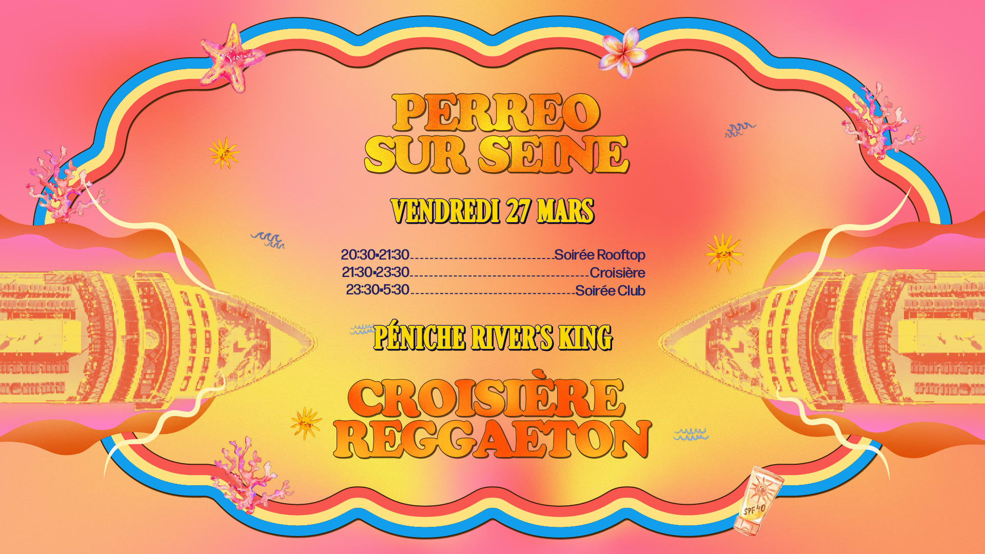 Perreo-Sur-Seine: Croisière Reggaeton