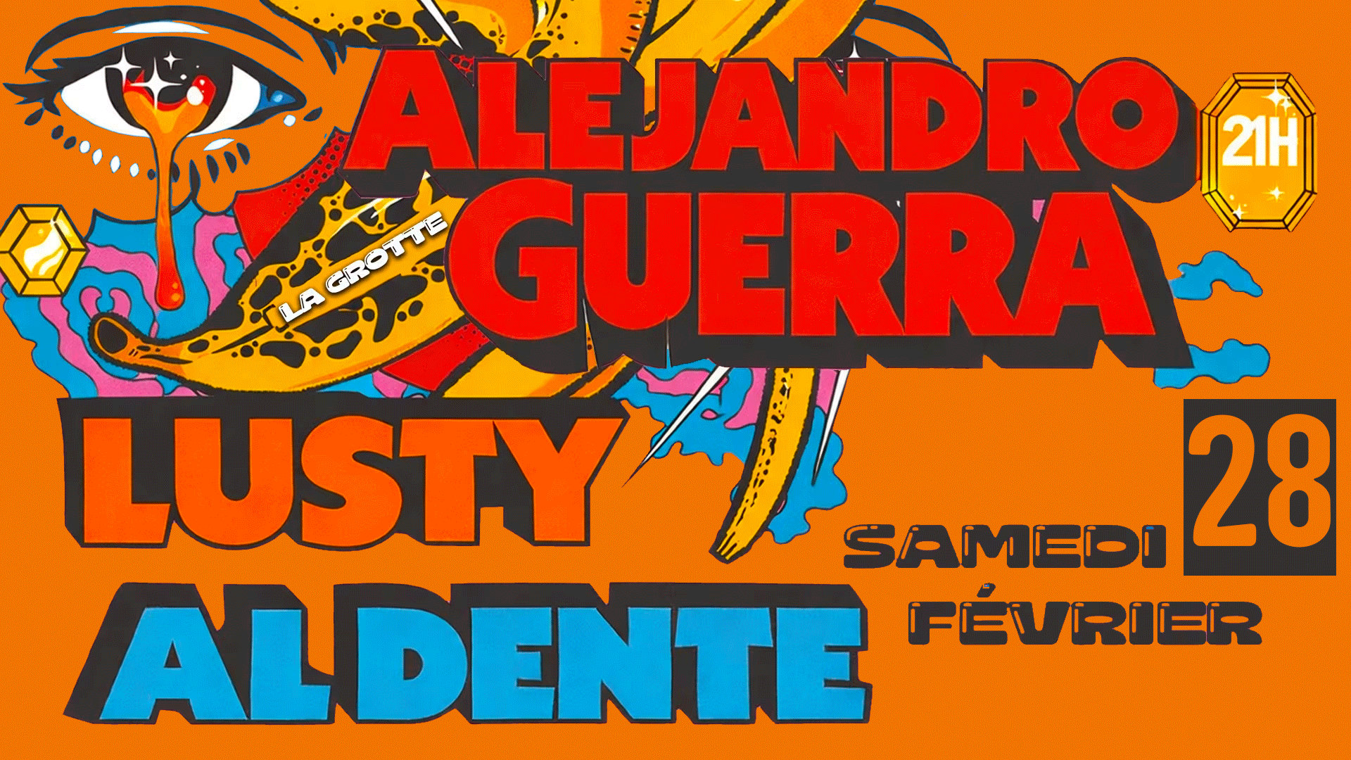 Lusty X Saxo Guerra X  Al Dente - Serre Che - La Grotte