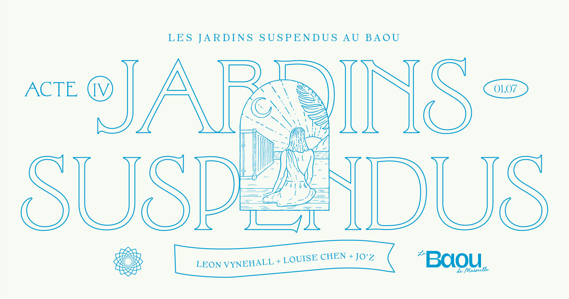 Baou X Jardins Suspendus : Leon Vynehall, Louise Chen, Mimid