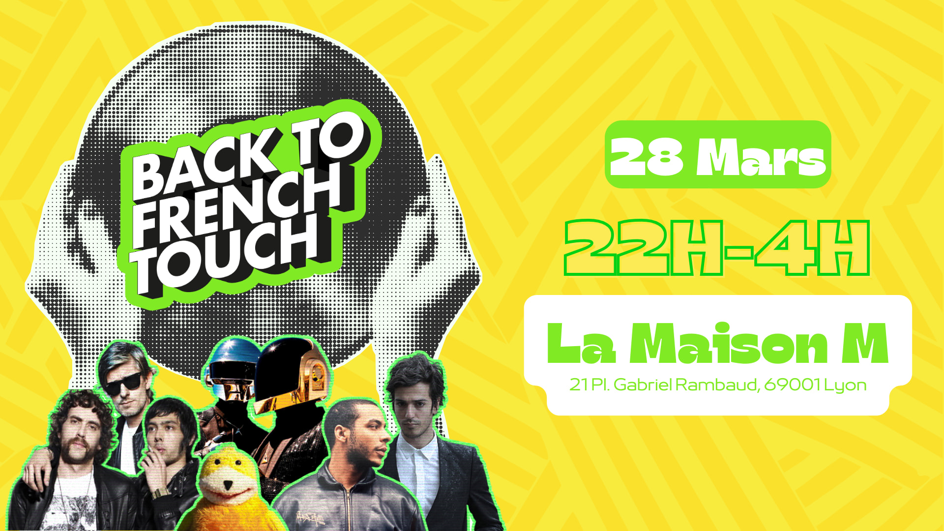 Back To French Touch : Le 28 Mars À La Maison M