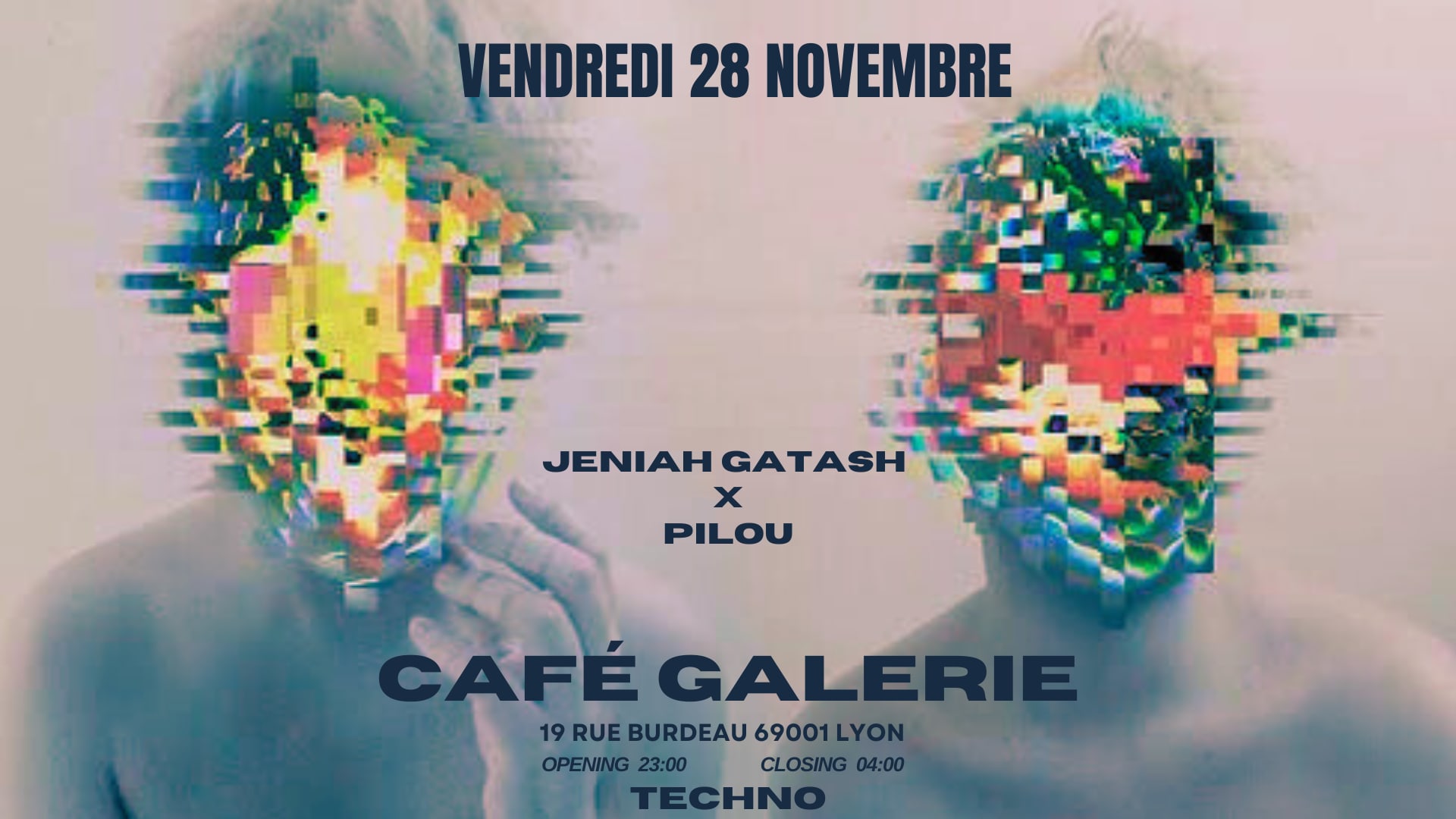 Jeniah Gatash  X Pilou Au Café Galerie