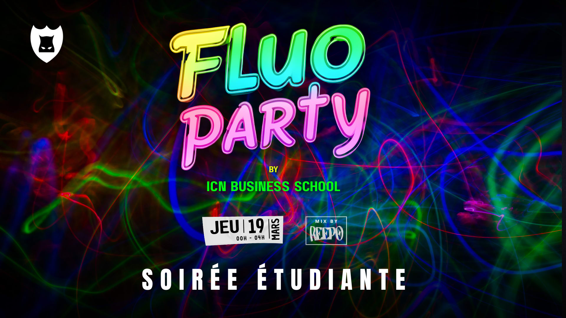 Soirée Étudiante "Fluo Party" By Icn