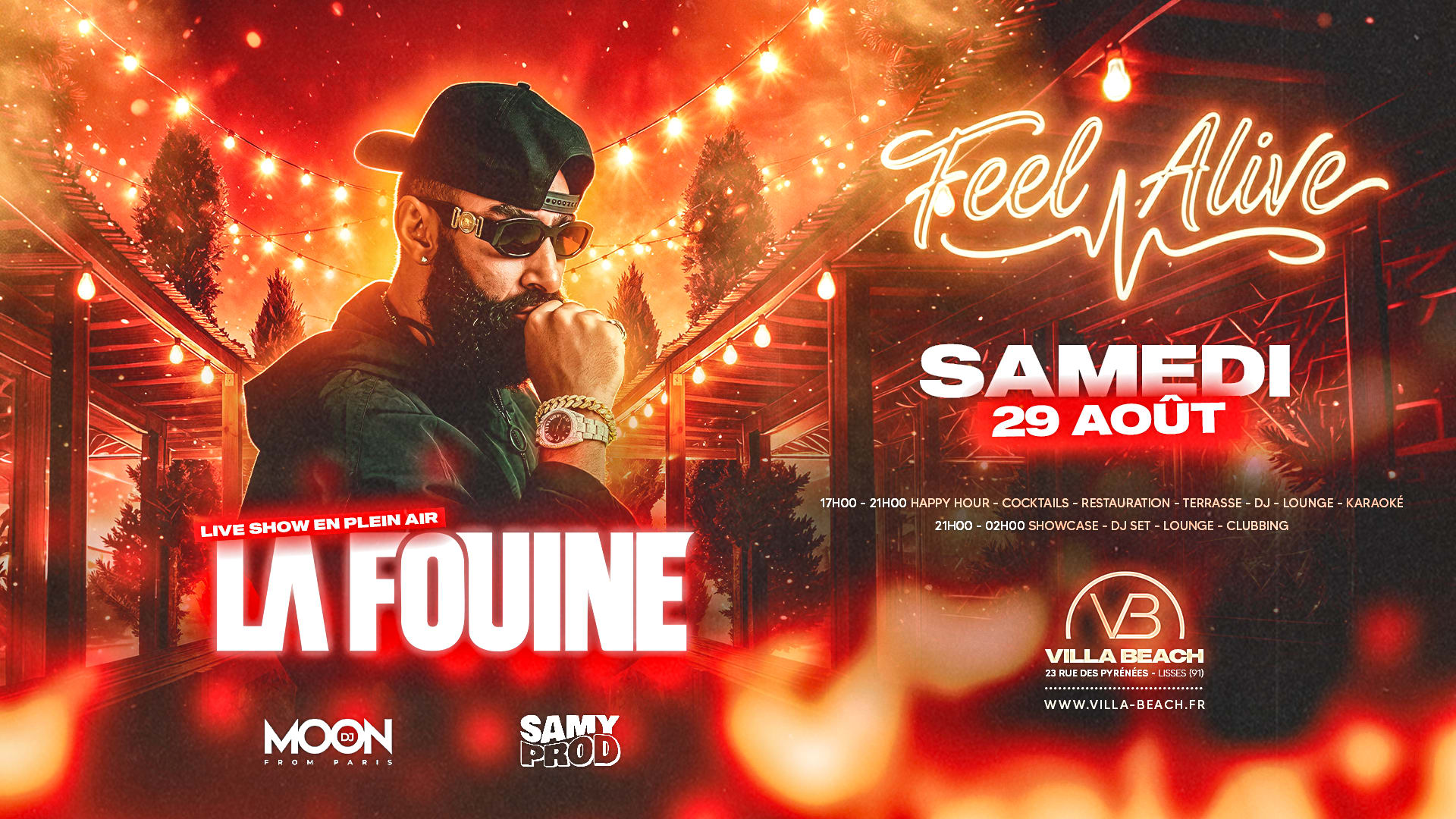 La Fouine À Villa Beach 🔥 | Feel Alive #6