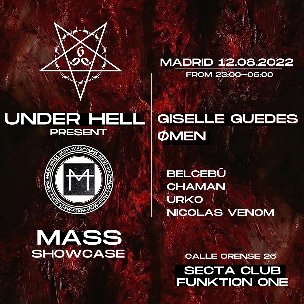 Under Hell Present Mass London Showcase 