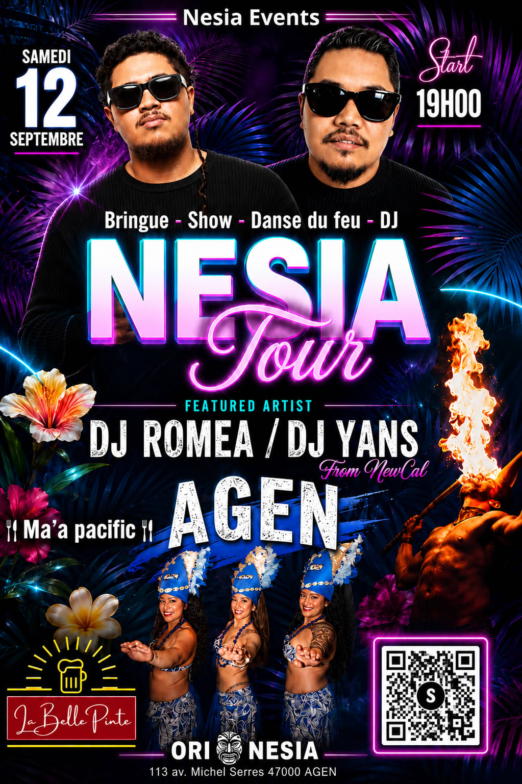 Nesia Tour - Agen 09/2026