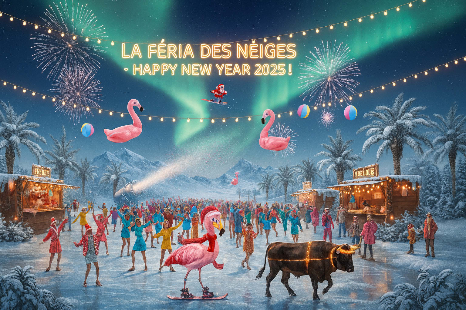 La Féria Des Neiges : Nouvel An Le Plus Déjanté De Camargue