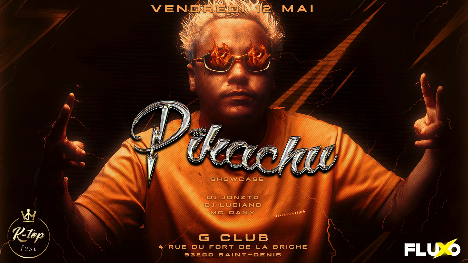Fluxo Apresenta : MC Pikachu En Showcase !