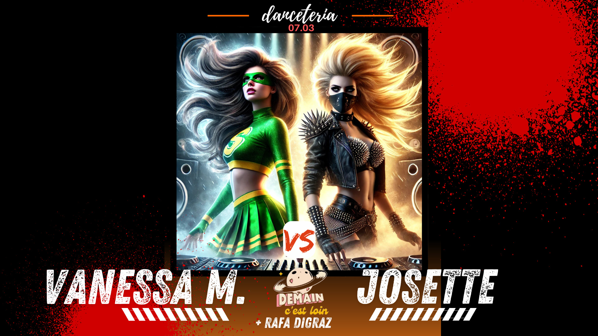 "Demain C'est Loin" Invite Vanessa M + Josette + Rafa Digraz