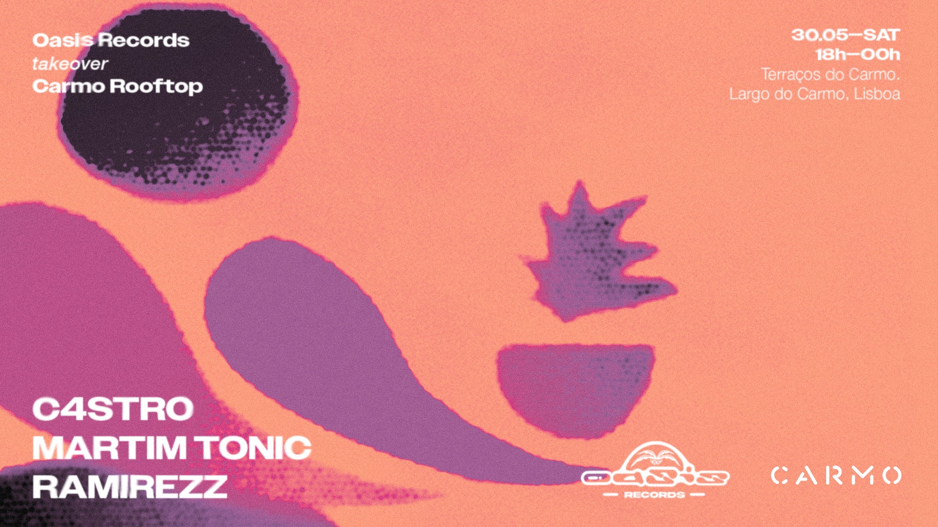 Oasis Records Takeover Carmo Rooftop
