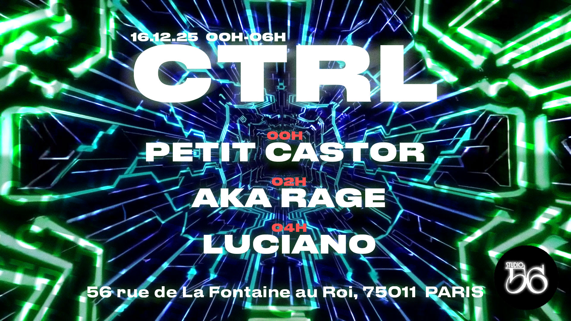 Ctrl W/ Petit Castor , Aka Rage  , Luciano