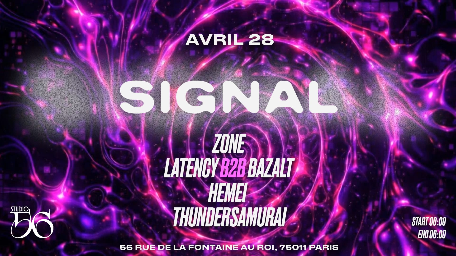 Signal W/ Zone ,Latency B2b Bazalt , Hemei, Thundersmurai