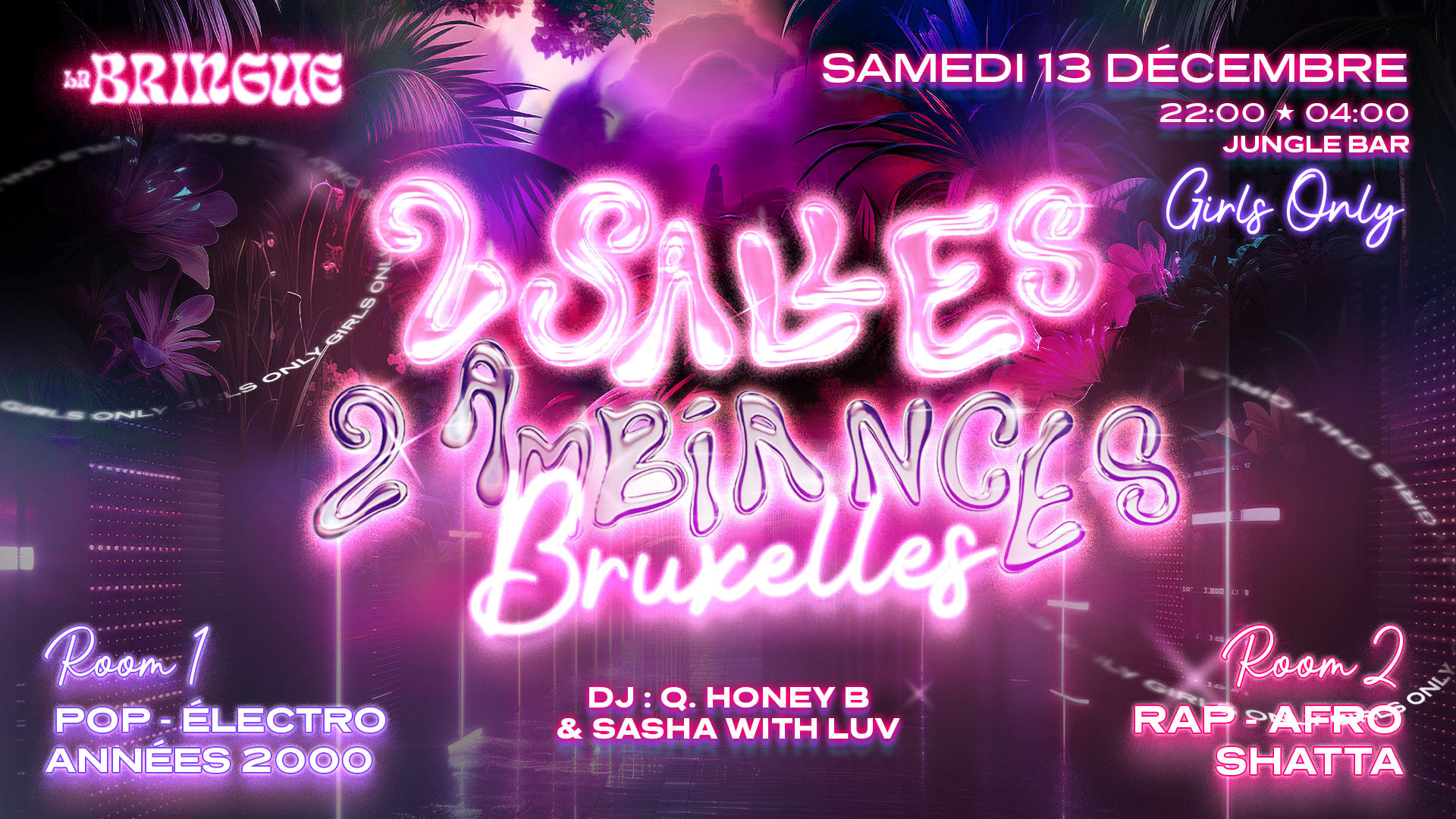 La Bringue - Bruxelles - 2 Salles 2 Ambiances