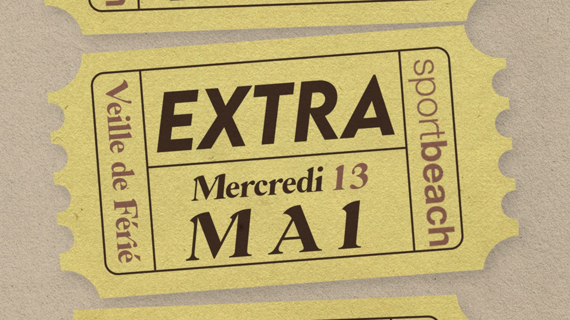 Extra - Veille De Ferie 13 Mai