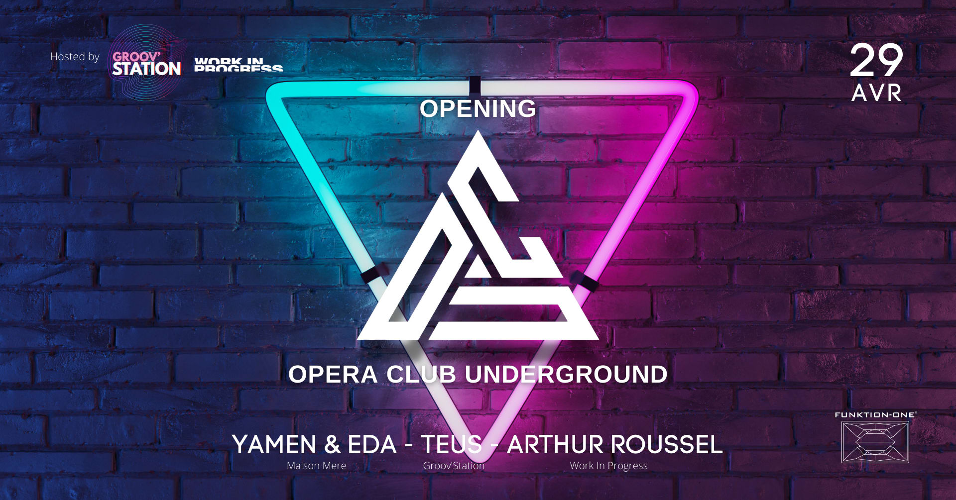 Opening (Tech-House) - Opera Club Underground