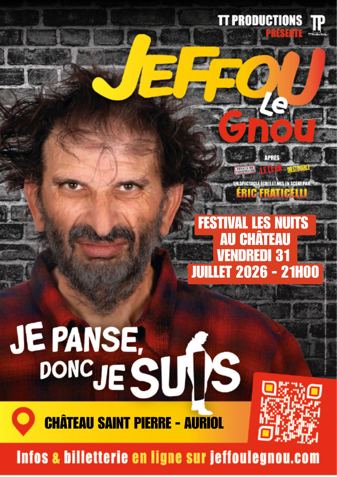 Report En Cours - Jeffou Le Gnou "Je Panse Donc Je Suis"