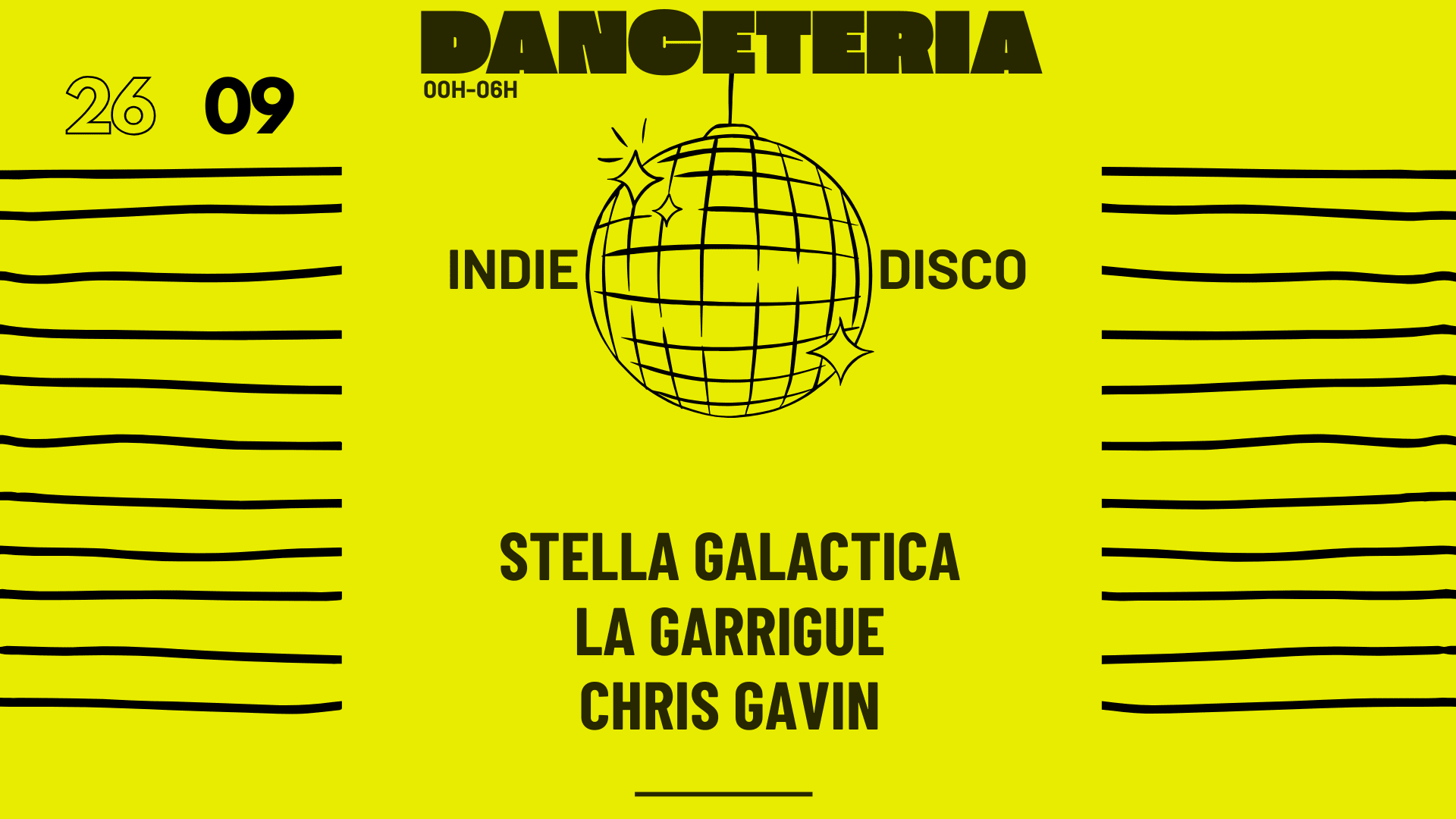 Stella Galactica + La Garrigue - Indie Party