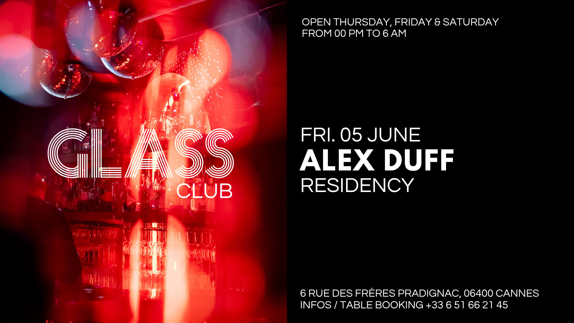 Alex Duff Residency Glass