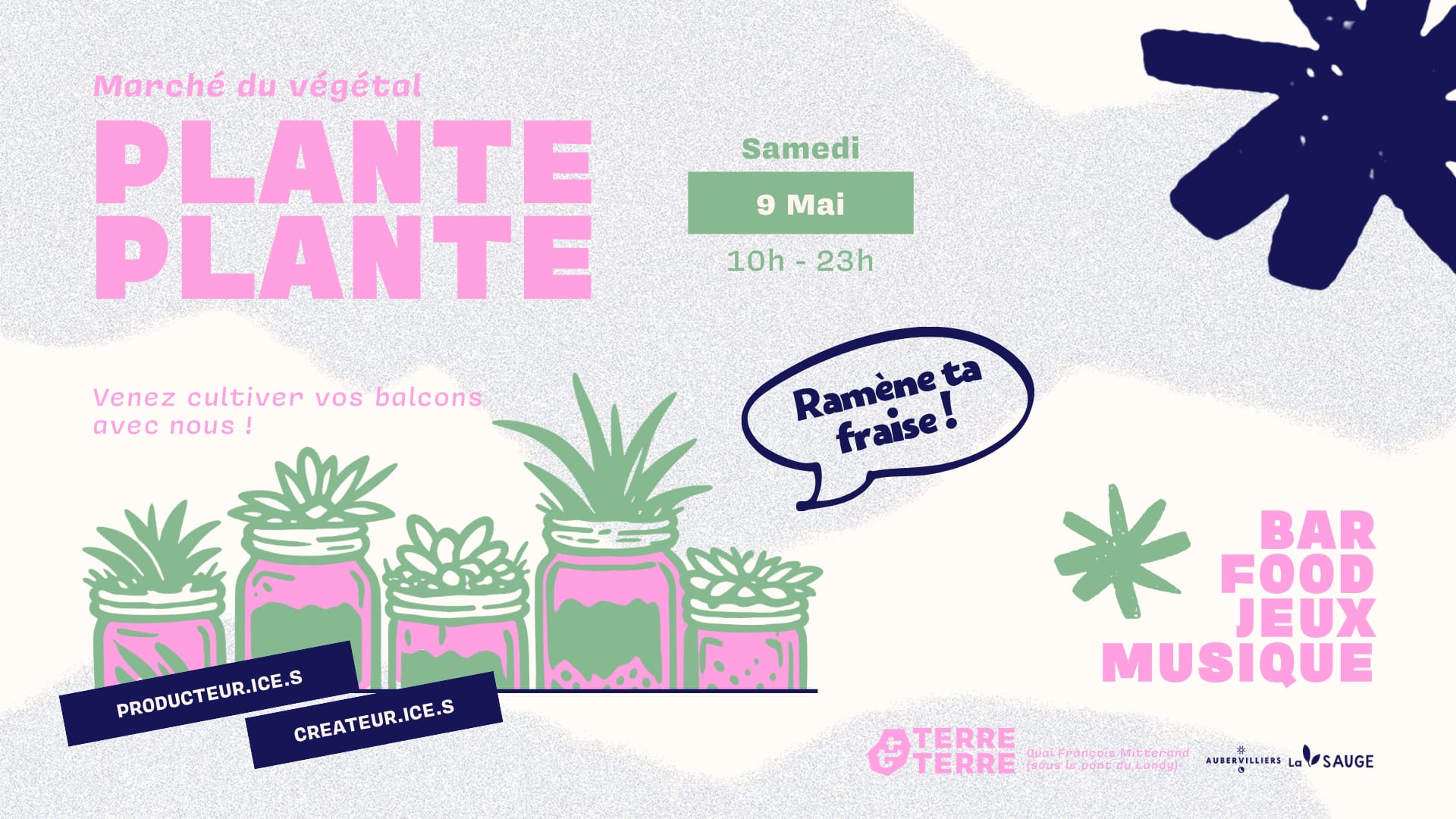Plante Plante : Le Grand Marché De Printemps @ Terre Terre