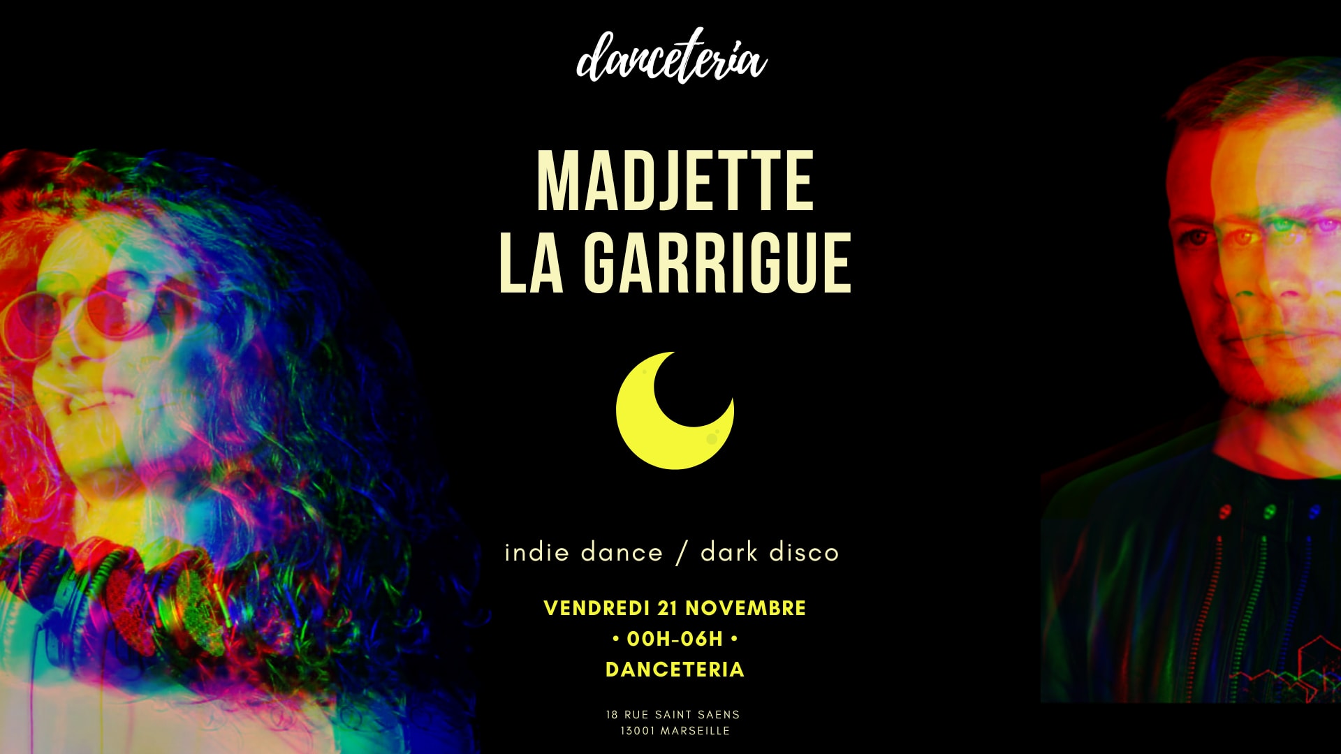 Madjette + La Garrigue // Indie Dance // Dark Disco