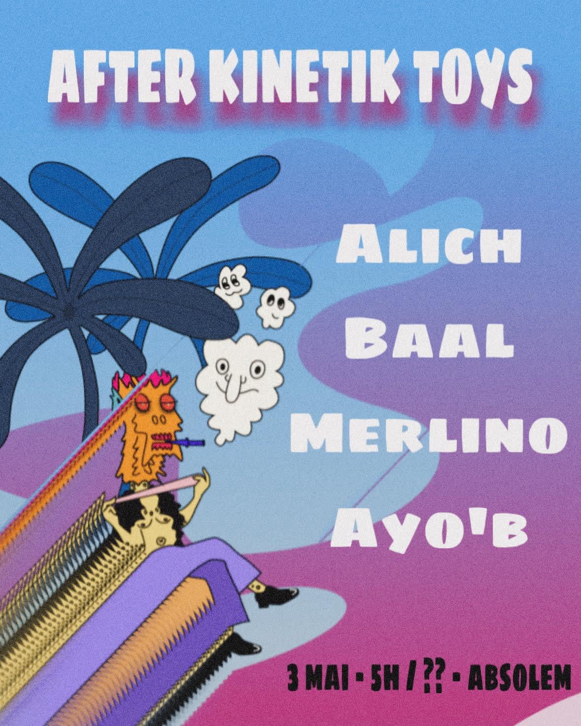 After Kinetik Toys Absolem W/ Alich, Baal, Merlino & Ayo'b