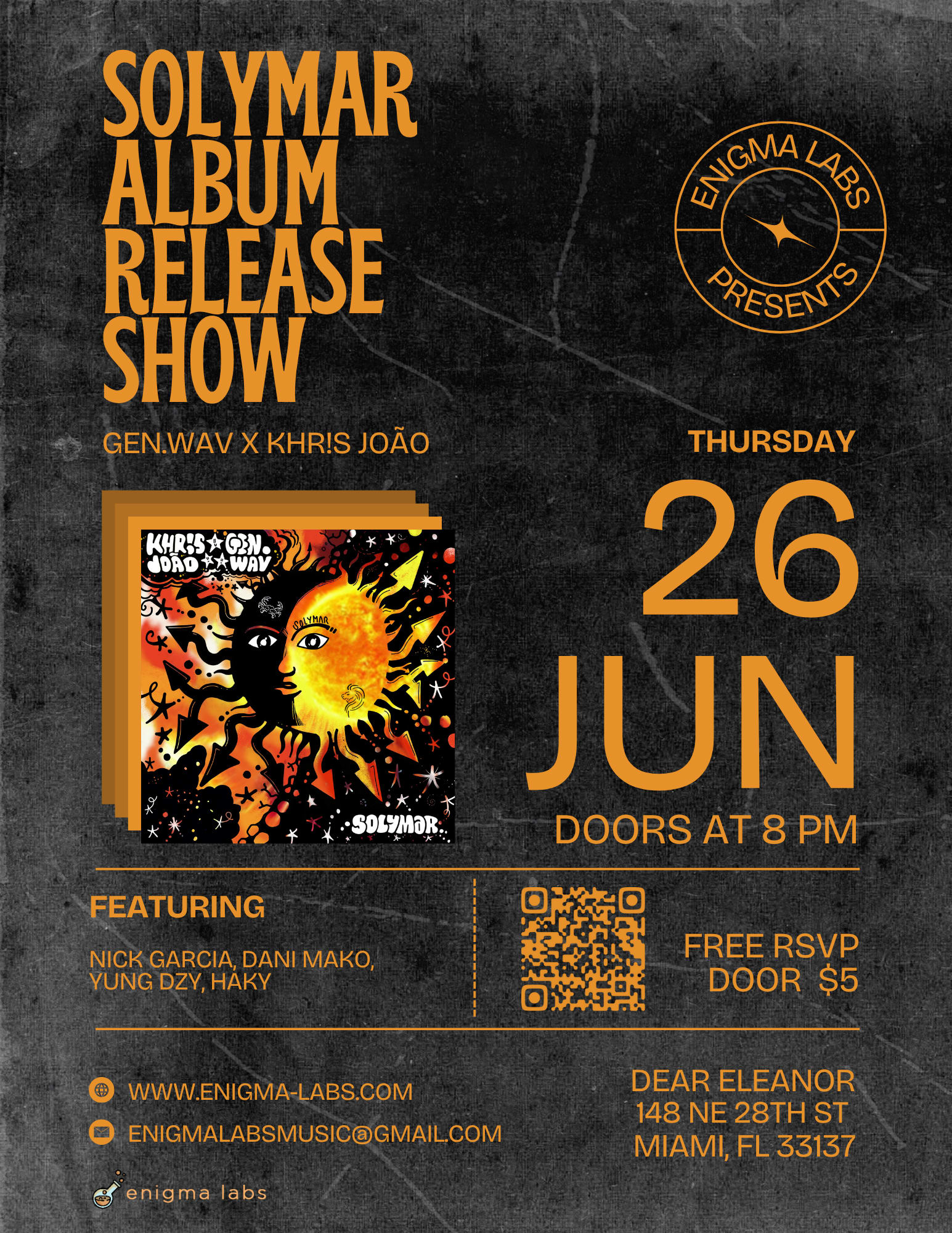 Solymar By Gen.Wav & Khr!S João Album Release Show